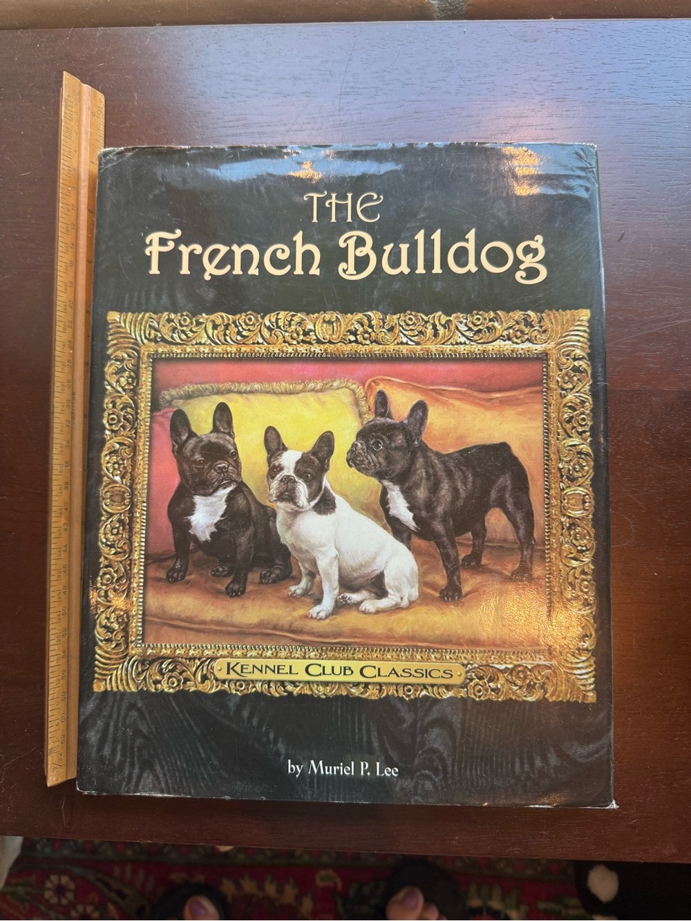 The French Bulldog Hardcover Book - Black & Gold Cover